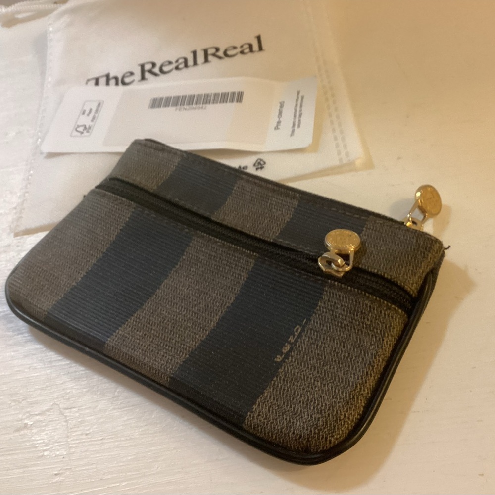 Vintage FENDI Leather Wallet